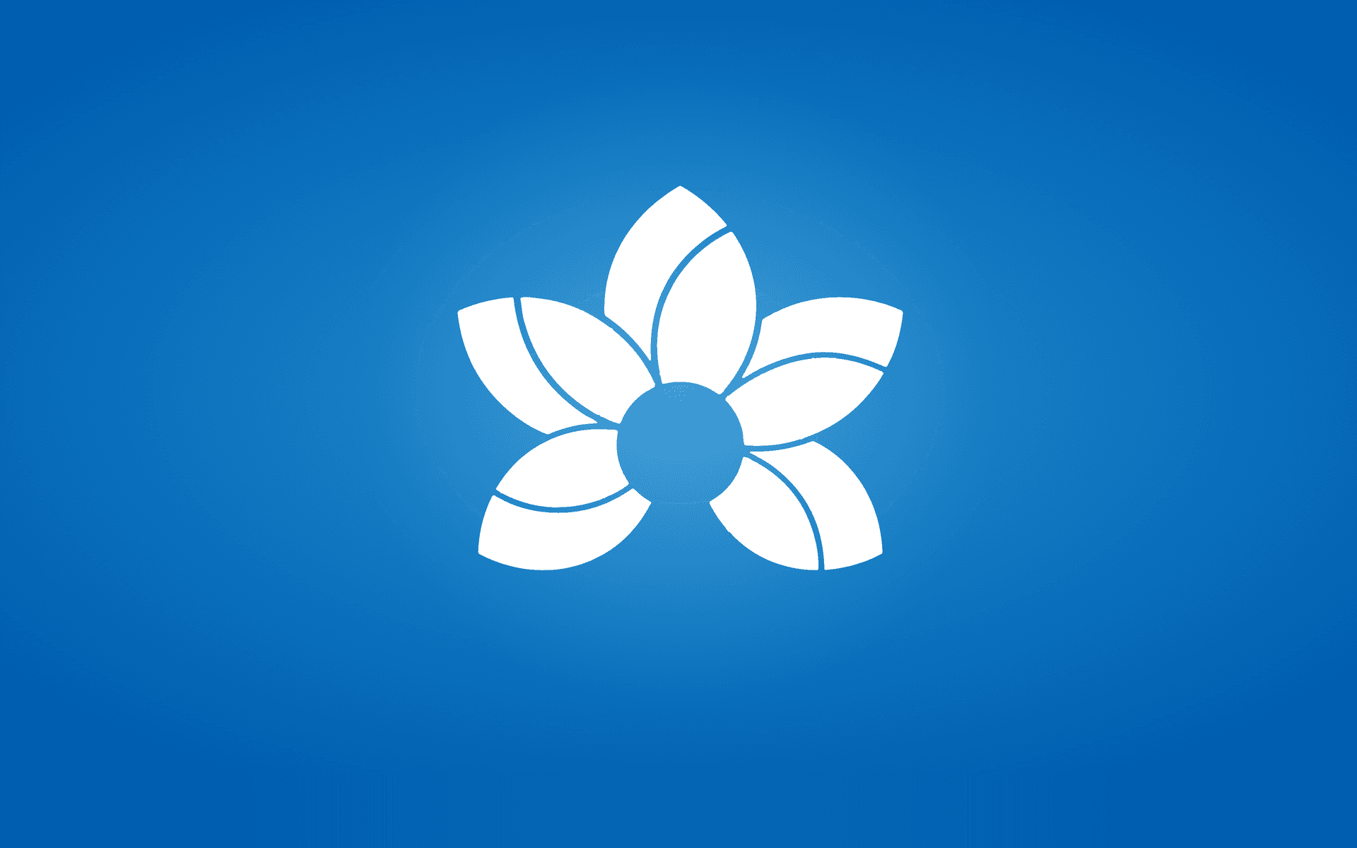 Help for Dementia bloom mark on brand blue