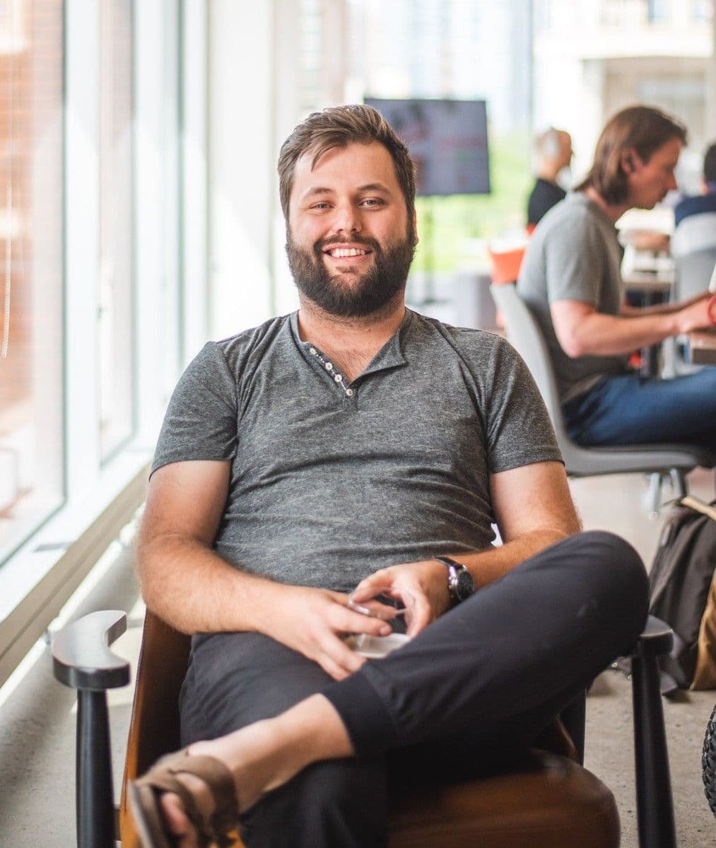 Full body shot of Robert Simmons